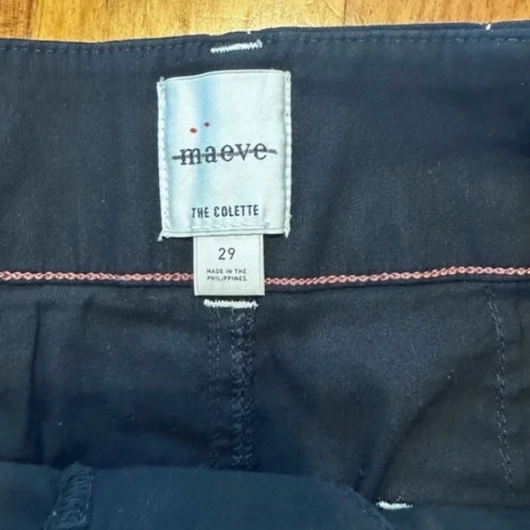 Maeve The Colette Cropped Wide Leg Pants - Picture 5 of 5